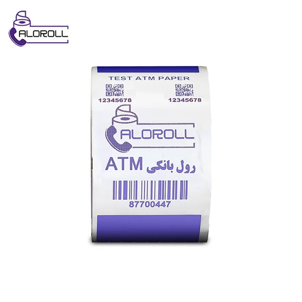 رول دستگاه خودپرداز بانکی (ATM) بنکیت BANQIT چاپ آبی