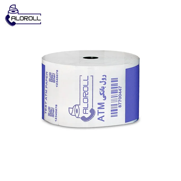 رول دستگاه خودپرداز بانکی (ATM) بنکیت BANQIT چاپ آبی