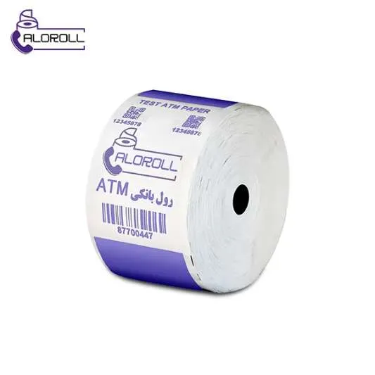 رول دستگاه خودپرداز بانکی (ATM) وینکور WINCORE چاپ آبی