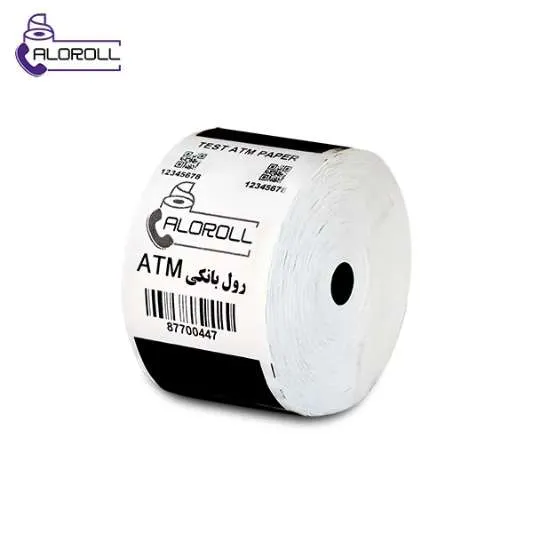 رول دستگاه خودپرداز بانکی (ATM) کینگ تلر KINGTELER چاپ مشکی