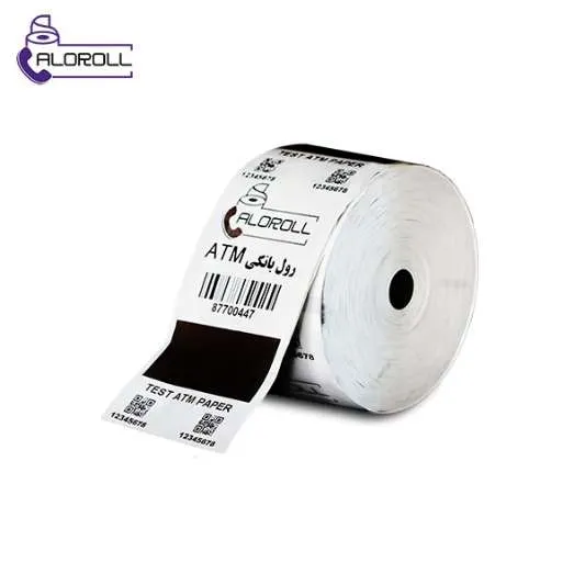 رول دستگاه خودپرداز بانکی (ATM) توسان تکنو TOSAN TECNO چاپ مشکی