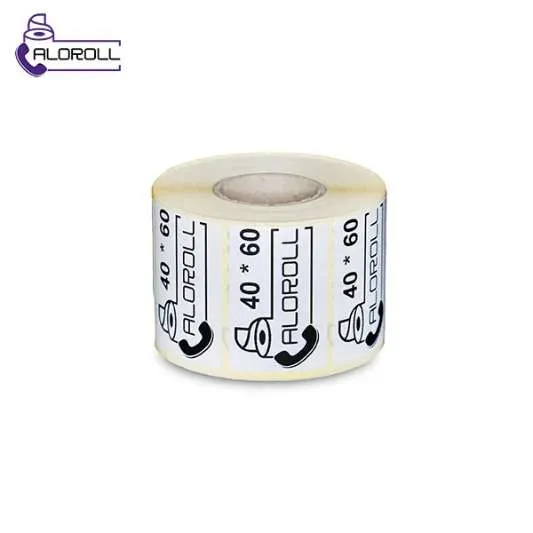 لیبل کاغذی ۱ ردیف ۶۰*۴۰