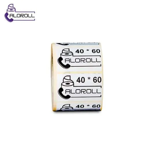 لیبل کاغذی ۱ ردیف ۶۰*۴۰