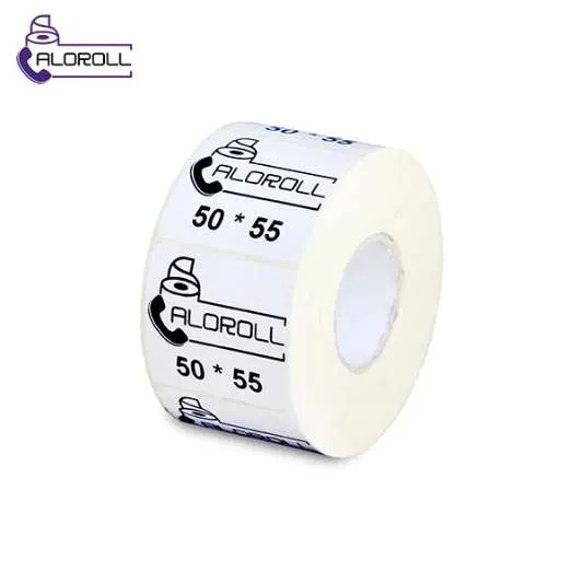 لیبل کاغذی ۱ ردیف ۵۵*۵۰