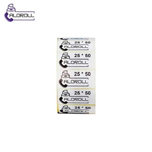 لیبل کاغذی ۱ ردیف ۵۰*۲۵