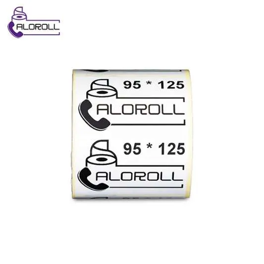 لیبل کاغذی ۱ ردیف ۱۲۵*۹۵