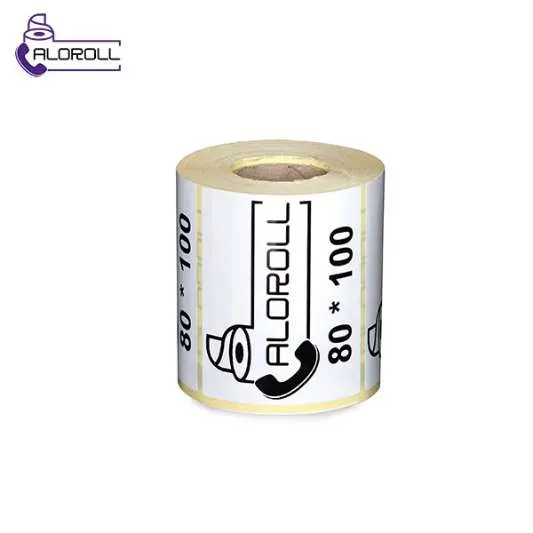 لیبل کاغذی ۱ ردیف ۱۰۰*۸۰