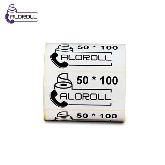 لیبل کاغذی ۱ ردیف ۱۰۰*۵۰