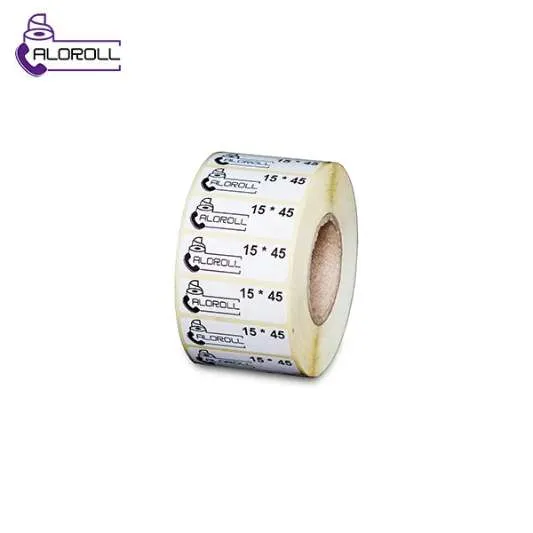 لیبل حرارتی ۱ ردیف ۴۵*۱۵