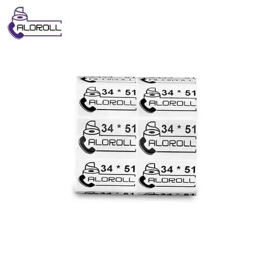 لیبل پی وی سی دو ردیف ۵۱*۳۴