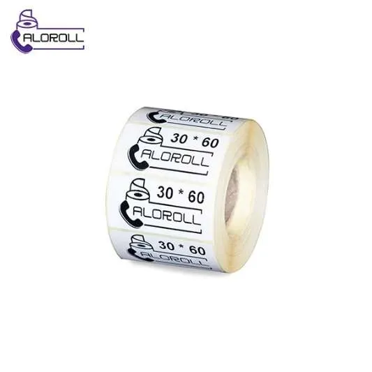 لیبل برچسب کاغذی ۱ ردیف ۶۰*۳۰