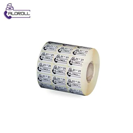 لیبل پشت متال ۳ ردیف ۳۱*۲۱