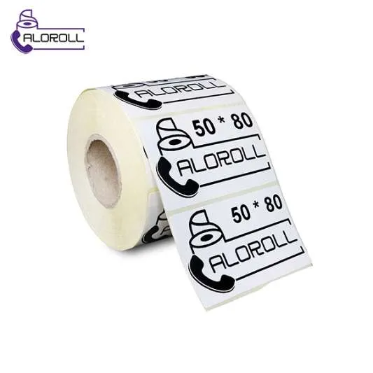 لیبل کاغذی ۱ ردیف ۸۰*۵۰