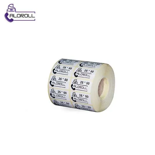 لیبل کاغذی ۲ ردیف ۵۰*۲۵