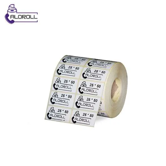 لیبل کاغذی ۲ ردیف ۵۰*۲۵