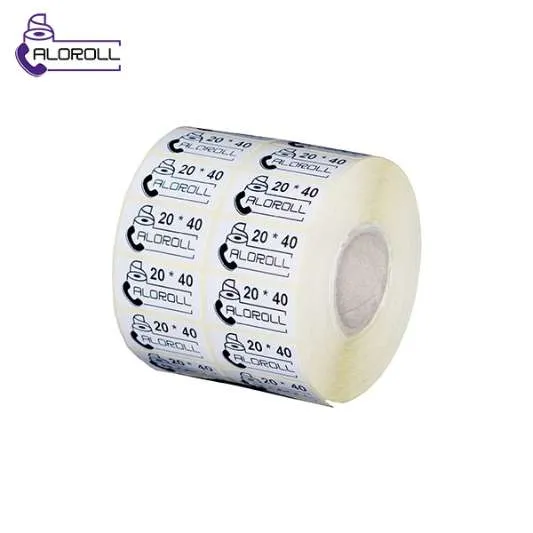 لیبل کاغذی ۲ ردیف ۴۰*۲۰