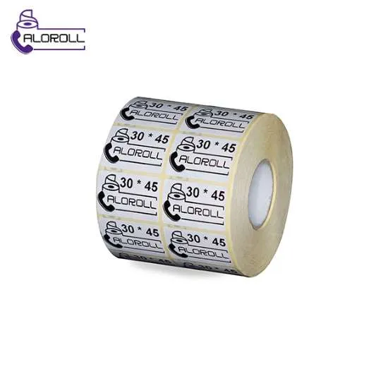 لیبل کاغذی ۲ ردیف ۴۵*۳۰