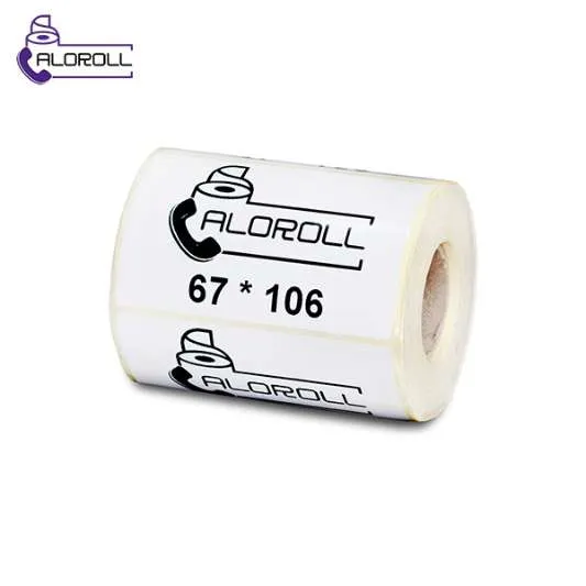 لیبل متال ۱ ردیف ۱۰۶*۶۷