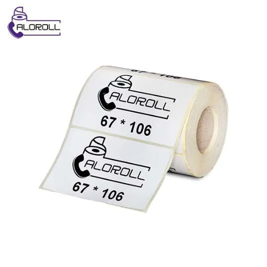 لیبل متال ۱ ردیف ۱۰۶*۶۷