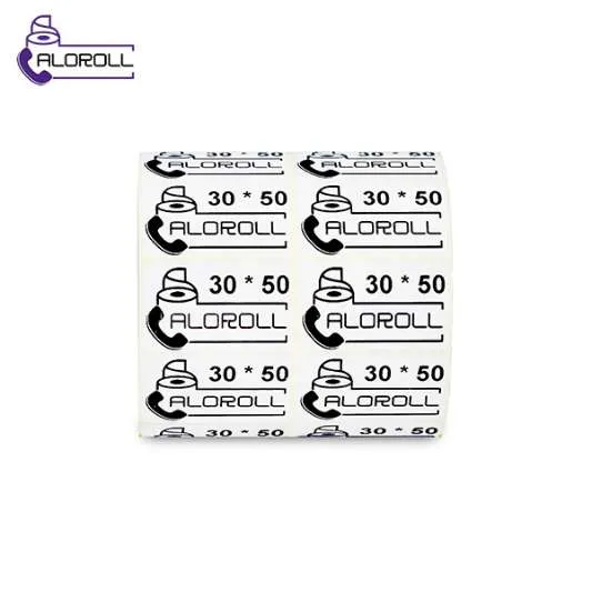 لیبل کاغذی ۲ ردیف ۵۰*۳۰