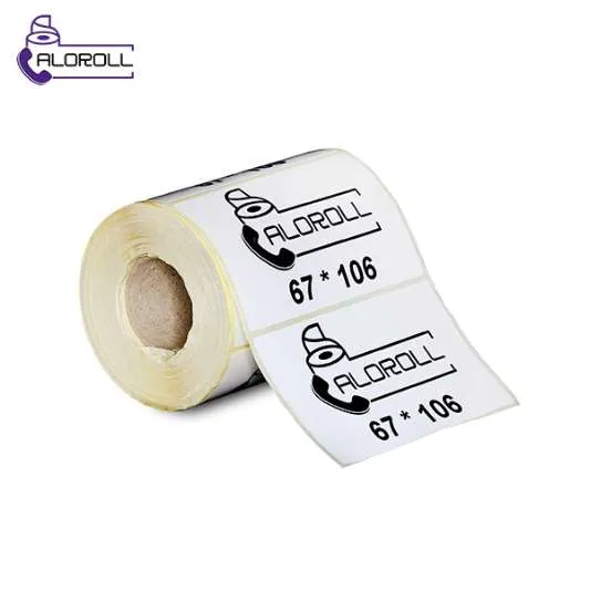 لیبل متال ۱ ردیف ۱۰۶*۶۷