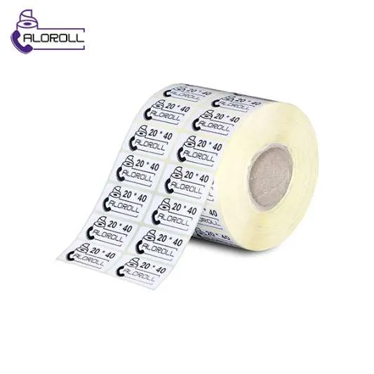 لیبل کاغذی ۲ ردیف ۴۰*۲۰