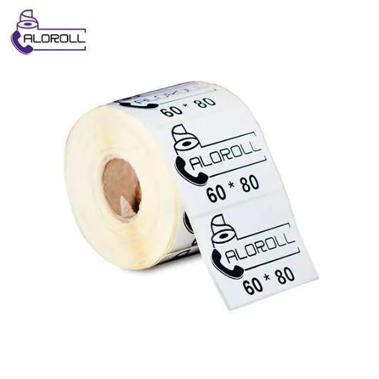 لیبل کاغذی ۱ ردیف ۸۰*۶۰