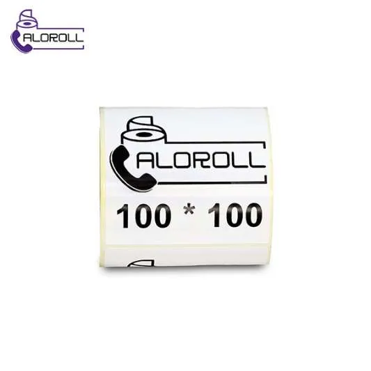 لیبل پی وی سی ۱ ردیف ۱۰۰*۱۰۰