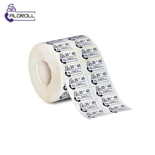 لیبل کاغذی ۲ ردیف ۴۰*۲۰