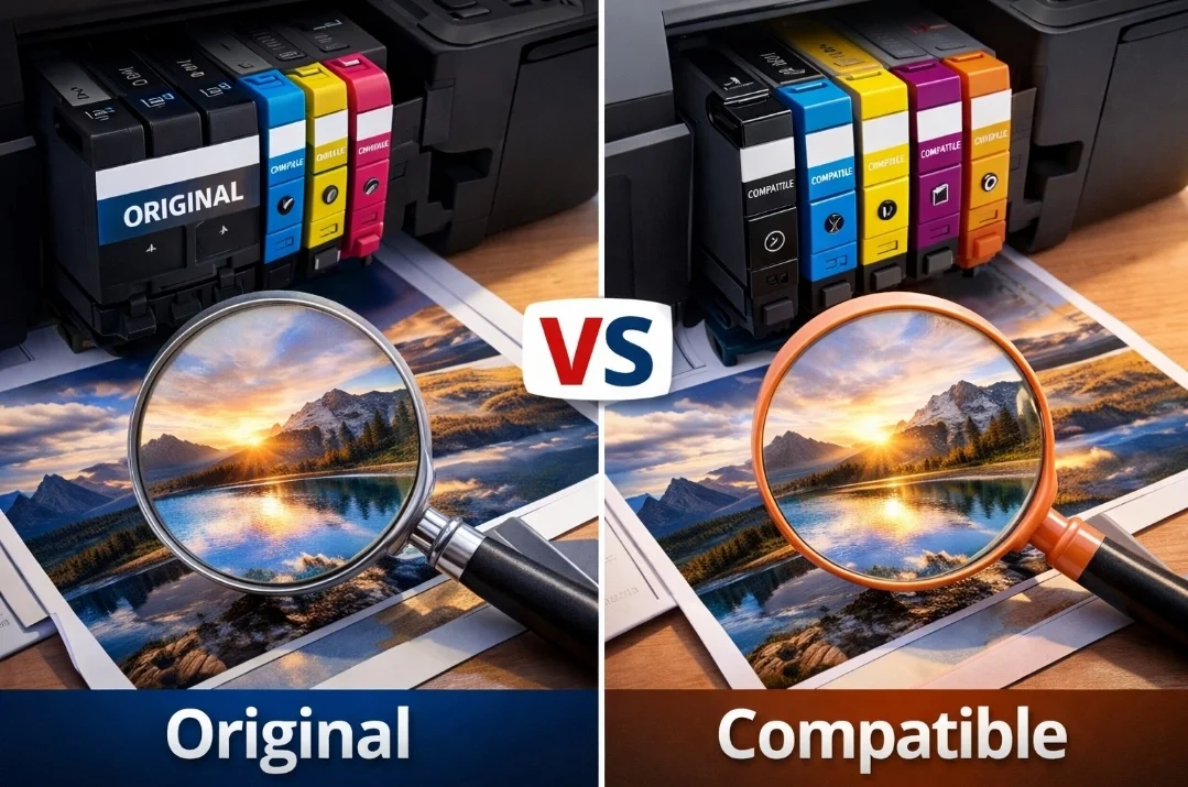 مقایسه کارتریج های Original vs Compatible برای چاپ عکس